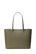 Lauren Ralph Lauren torebka shopper damska skórzana zielona 431911655