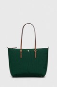 Lauren Ralph Lauren torebka shopper damska zielona 431916737