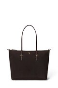 Lauren Ralph Lauren torebka shopper damska brązowa 431916737