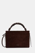 Coccinelle torebka zamszowa kolor brązowy E1 P6P 19 02 01