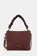 Coccinelle чанта crossbody дамска от велур червена E1 P6P 58 01 01