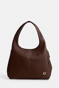 Coach torebka skórzana Lana Shoulder Bag kolor brązowy CM544