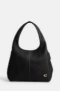 Coach torebka skórzana Lana Shoulder Bag kolor czarny CM544