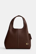 Coach borsa a tracollo da donna in pelle marrone CM545