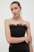 Patrizia Pepe top fekete, női, sima