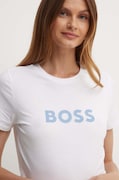 BOSS Orange tricou din bumbac BOSS ORANGE femei, culoarea alb, 50501139