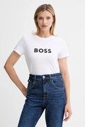 BOSS Orange tricou din bumbac BOSS ORANGE culoarea violet, 50501139