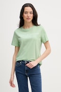Tommy Hilfiger majica ženska od pamuka zelena WW0WW40276