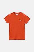 Lacoste t-shirt in cotone per bambini colore bianco TJ1122