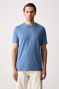 Gant T-shirt męski bawełniany niebieski 2003184
