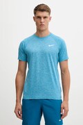 Nike t-shirt treningowy kolor niebieski melanżowy