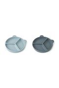 Liewood set piatti Stacy Divider Suction Plate 2-Pack pacco da 2 LW15122