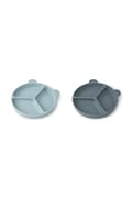 Liewood zestaw talerzy Stacy Divider Suction Plate 2-Pack 2-pack LW15122