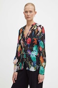 Guess bluzka LISETTE damska kolor czarny gładka W4YH85 WGCB0
