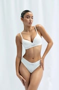 Brazilian στρινγκ GOD SAVE QUEENS SECOND SKIN PANTY BRAZILIAN χρώμα: άσπρο, GSQ-135-125