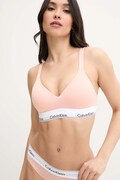 Podprsenka Calvin Klein Underwear oranžová farba, melanžová, 000QF7900E