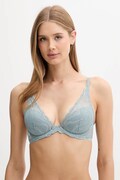 Бюстгальтер Calvin Klein Underwear колір сірий мереживо однотонний 000QF8121E