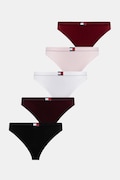 Tommy Hilfiger stringi 5-pack kolor bordowy UW0UW05642