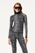 Perfect Moment longsleeve funkcyjny Perfect Jacquard czarny W3001122