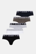 Guess slip gaće za muškarce od pamuka s elastanom 5-pack crne U4YG20 K6YW1