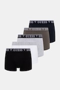 Guess bokserice za muškarce od pamuka s elastanom 5-pack crne U4YG16 K6YW1