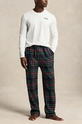 Polo Ralph Lauren piżama dwuczęściowa męska bawełniana biała 714950621