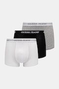Boxerky Guess Jeans 3-pak pánske, šedá farba, M4BZ48 K6YW1