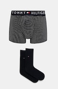 Boxerky a ponožky Tommy Hilfiger pánske, tmavomodrá farba, UM0UM02900