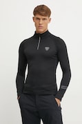 Rossignol longsleeve funcțional Poursuite culoarea negru, RLMML01
