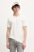 AllSaints t-shirt 2-pack męski kolor beżowy gładki ASM493451