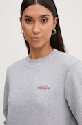 Кофта Guess Jeans жіноча колір сірий з принтом W4YQ07 KC811