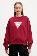 Кофта Guess Jeans колір білий з принтом W4YQ00 KC811