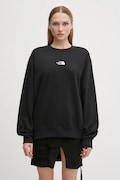The North Face bluza Essential Crew damska kolor czarny z aplikacją NF0A89EPJK31
