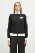 Кофта adidas Originals Adicolor жіноча колір чорний візерунок IW3174