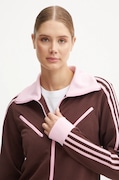 Μπλούζα adidas Originals Montreal Tracktop χρώμα: καφέ, JL9629