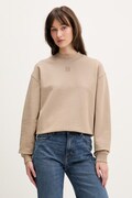 HUGO μπλούζα γυναικεία βαμβακερή Daxandria μπεζ 50527463