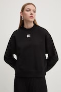 HUGO bluza bawełniana damska kolor czarny gładka 50527463