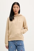 Tommy Jeans μπλούζα γυναικεία με βαμβάκι μπεζ DW0DW19958