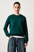 Tommy Jeans mikina dámska s bavlnou zelená DW0DW19959