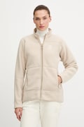 Haglöfs bluza sportowa Mossa Pile kolor beżowy gładka 606538
