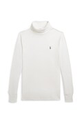 Polo Ralph Lauren bluza bawełniana dziecięca kolor biały gładka 323952435003