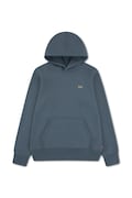 Levi's bluza z kapturem dziecięca z bawełną MINI BATWING HOODIE niebieska 9EL452