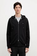 BOSS felpa uomo colore nero con cappuccio 50520303