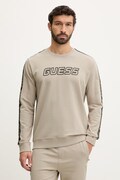 Guess bluza ARLO męska kolor beżowy z nadrukiem Z4GQ24 K6ZS1