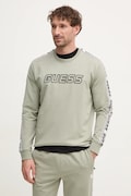 Mikina Guess ARLO pánska, zelená farba, s potlačou, Z4GQ24 K6ZS1