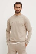 Суичър Guess ALDWIN в бежово с принт Z4YQ16.KAIJ1