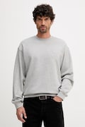 United Colors of Benetton bluza bawełniana męska kolor szary gładka 342ZU1093