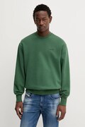 Levi's bluza męska kolor zielony z kapturem gładka A9244