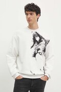 Armani Exchange felpa in cotone uomo colore bianco XM000042 AF10858