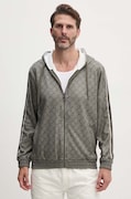 Кофта Joop! чоловіча колір зелений з капюшоном візерунок 30042915